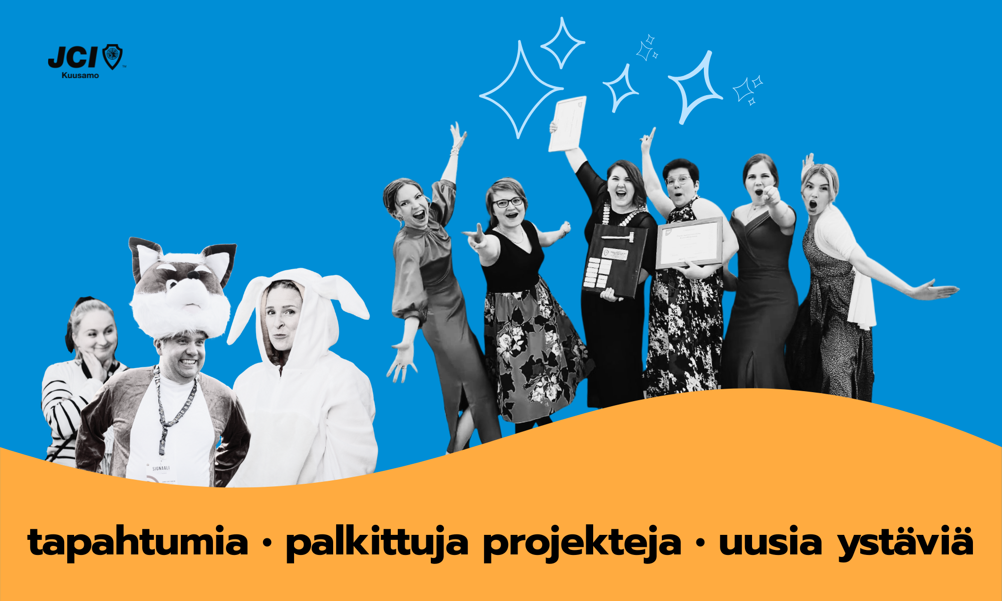 Kuusamon Nuorkauppakamari eli JCI Kuusamo on verkosto, jossa oppii työelämä- ja kansalaistaitoja ja tutustuu uusiin ihmisiin.